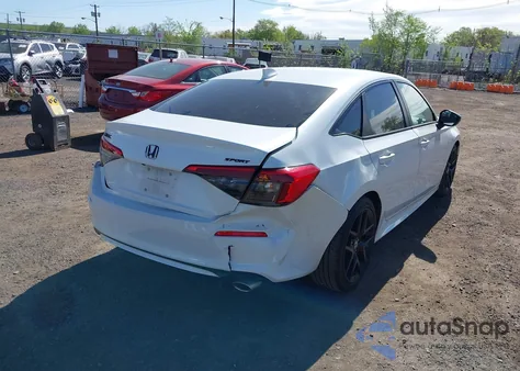 2022 Honda Civic Sport from USA, damaged, VIN 2HGFE2F50NH503431